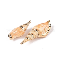 Большие подвески из натуральных ракушек&nbsp;SSHEL-N038-25