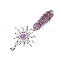 5 шт. большие подвески из натурального лазурита&nbsp;PALLOY-JF03640