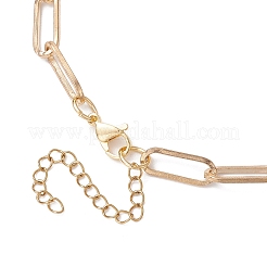 Ожерелья из нержавеющей стали 304 с имитацией груши из АБС-пластика&nbsp;NJEW-JN04843