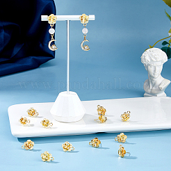 50 шт. Сплав серьги-гвоздики&nbsp;FIND-DC0007-50