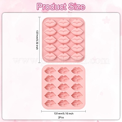 1 набор из 2 силиконовых формочек для губ&nbsp;ST-CJ0007-95