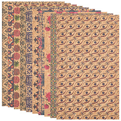 10 шт. лист ткани из искусственной кожи&nbsp;DIY-WH20007-367