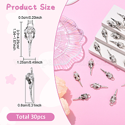 30 шт. Подвески из сплава в тибетском стиле&nbsp;FIND-YW0008-78