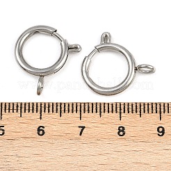 Застежки-кольца из нержавеющей стали 304&nbsp;LS-STAS-B095-05G-P