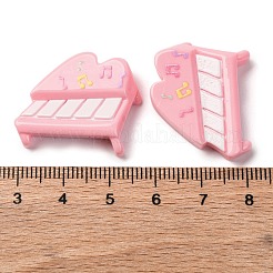 Непрозрачные кабошоны из смолы на музыкальную тему&nbsp;LS-CRES-Z010-02A