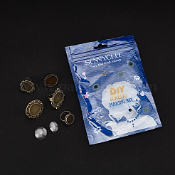 Наборы для изготовления колец на палец&nbsp;DIY-SC0011-21AB