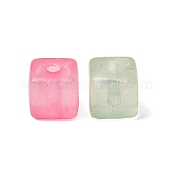 Светящиеся непрозрачные акриловые бусины&nbsp;OACR-G052-11A