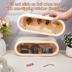 Пластиковые настенные витрины для фигурок&nbsp;ODIS-WH0331-05B