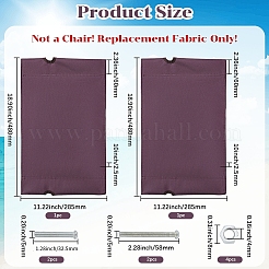 Чехол для складного стула из ткани&nbsp;AJEW-WH20001-78A-04