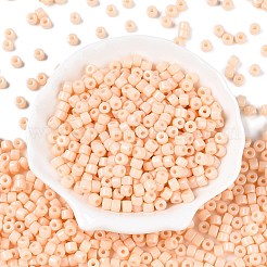 Непрозрачный стеклянный бисер с краской для выпечки&nbsp;X-SEED-T008-02C