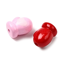 Непрозрачные акриловые бусины&nbsp;OACR-H054-11