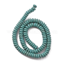 Синтетические бирюзовые бусины-спейсеры&nbsp;G-WH0018-015A