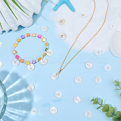 104шт 26 стиля подвески из натуральных пресноводных ракушек&nbsp;SSHEL-SC0001-52