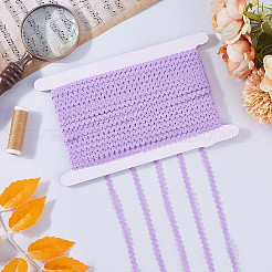 25 ярд полиэстеровой эластичной волнистой ленты для отделки бахромой&nbsp;SRIB-GF0001-40B