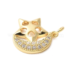 Латунные микро проложить кубического циркония подвески&nbsp;KK-D357-06A-G