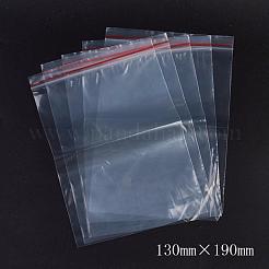 Пластиковые сумки на молнии&nbsp;OPP-G001-D-13x19cm