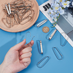 Фурнитура для застежки брелока из нержавеющей стали 304 STAS-WH0072-03P