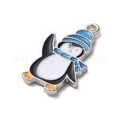 Подвески из сплава с эмалью на зимнюю тематику&nbsp;ENAM-M002-04D-P