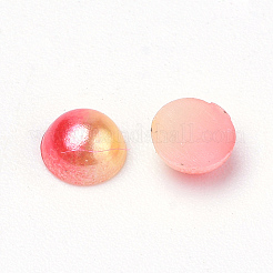 Имитация жемчуга кабошонов акриловые&nbsp;OACR-R063-6mm-14