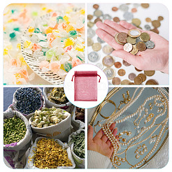 50 шт. мешочки из органзы для хранения ювелирных изделий&nbsp;OP-TA0001-16D