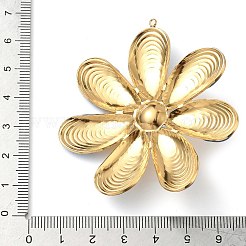 Большие эмалевые подвески из нержавеющей стали 304&nbsp;STAS-L026-05G