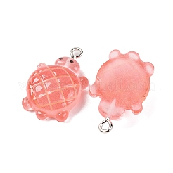 Подвески из непрозрачной смолы с градиентным цветом и светящейся текстурой&nbsp;RESI-S011-01D