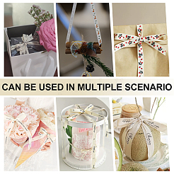 30 ярд хлопковой ленты с принтом «Люблю тебя»&nbsp;OCOR-WH0086-87B