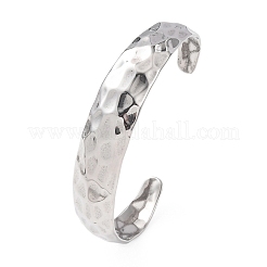 Браслеты-манжеты из хирургической нержавеющей стали 316&nbsp;BJEW-C142-04P