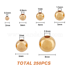 6 стиль латунные бусины&nbsp;KK-HY0001-62