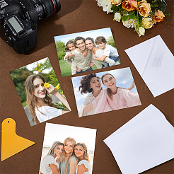 Самоклеящаяся ПВХ пластиковая голографическая пленка для холодного ламинирования&nbsp;DIY-WH0308-762A