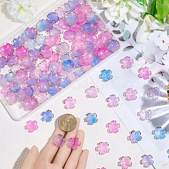 180шт 2 цвета акриловые колпачки для бусин&nbsp;OACR-PA0001-37E