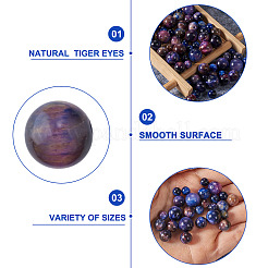 Наборы для изготовления браслетов из круглых бусин из камня своими руками&nbsp;DIY-KS0001-20
