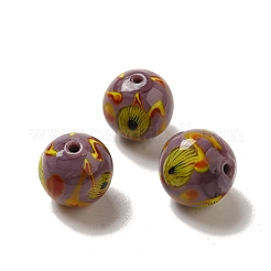 Бусы лэмпворк ручной работы&nbsp;LAMP-G162-08A-10