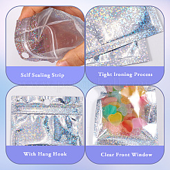 40 шт. 4 стиля лазерных пластиковых пакетов с застежкой-молнией&nbsp;OPP-TA0001-11