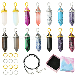 Наборы для изготовления ювелирных изделий из натуральных и синтетических драгоценных камней своими руками&nbsp;DIY-YW0012-32