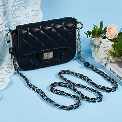 1 шт. черная цепь для кошелька из искусственной кожи&nbsp;FIND-HS0001-91P