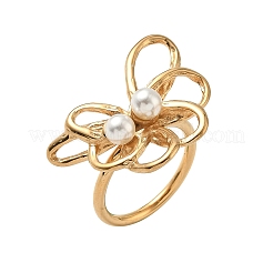 Нержавеющая сталь 304 с акриловыми кольцами для пальцев&nbsp;RJEW-Z118-01G