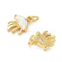 Латунные микро проложить кубического циркония подвески&nbsp;LS-KK-I381-05G-02