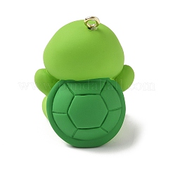 Подвески черепахового цвета из непрозрачной смолы&nbsp;LS-RESI-Z035-01P-03