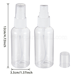 60 мл прозрачный пластиковый распылитель многоразового использования для домашних животных&nbsp;MRMJ-BC0001-51