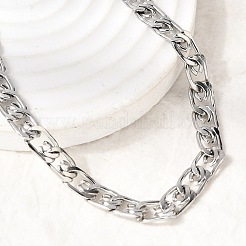 Цепочки Lumachina из нержавеющей стали 201 толщиной 6.5 мм&nbsp;NJEW-K302-07P