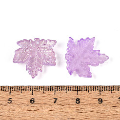 Подвески из прозрачного стекла с росписью для запекания&nbsp;DGLA-N014-11A-03