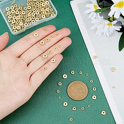 Spacer бисер латунные&nbsp;KK-FH0001-84G