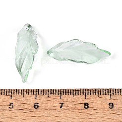 Подвески из прозрачного стекла с росписью для запекания&nbsp;DGLA-N014-01E