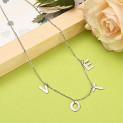 Не тускнеющие подвески из нержавеющей стали 304&nbsp;NJEW-JN03127-01