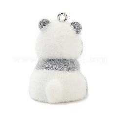 Подвески из непрозрачной смолы с изображением животных&nbsp;RESI-I353-01P-04