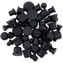 50 шт. 5 стили силиконовых заглушек для отверстий&nbsp;AJEW-GF0011-62C