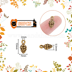 60 шт. Подвески из сплава в тибетском стиле&nbsp;FIND-UN0004-31