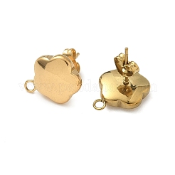 Фурнитура для сережек-гвоздиков из нержавеющей стали 304&nbsp;STAS-K252-15G