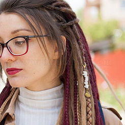 20 шт. подвеска с натуральными и синтетическими драгоценными камнями&nbsp;HJEW-PH02095